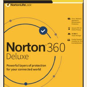 Norton 360 Security Deluxe 1 Year | 2 Devices