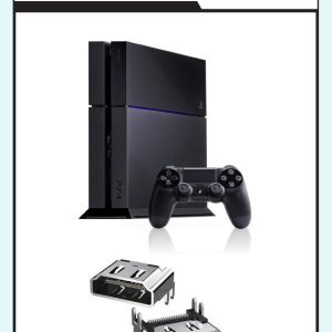 HDMI Port For PlayStation 4 (PS4) Standard HDMI Port 1Pcs